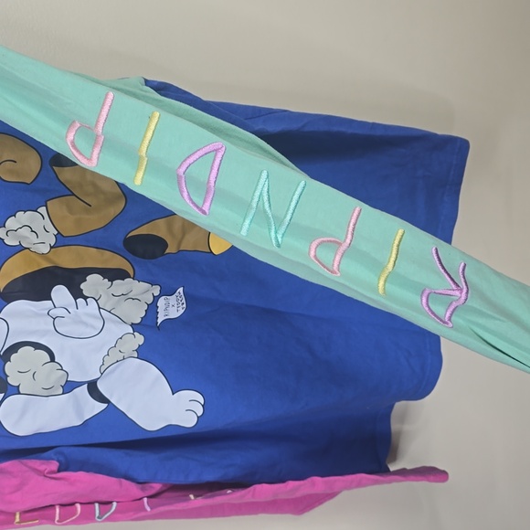 RIPNDIP Colorblock Long Sleeve Shirt - Picture 6 of 6